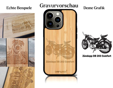 INDIVIDUEL iPhone 15 Pro bambou plastique